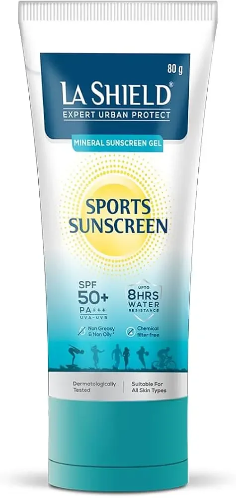 La Shield Mineral Sports Sunscreen Gel SPF 50 +