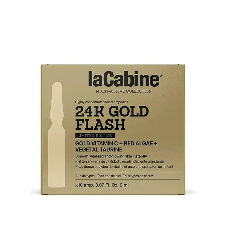laCabine 24K Gold Flash Ampoules