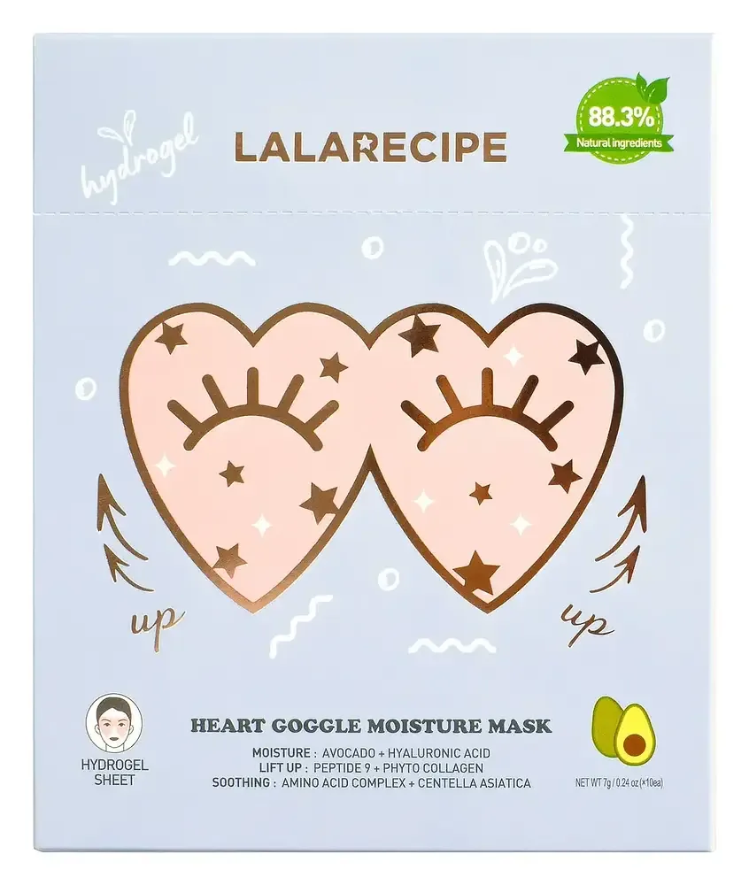 Lalarecipe Heart Goggle Moisture Mask