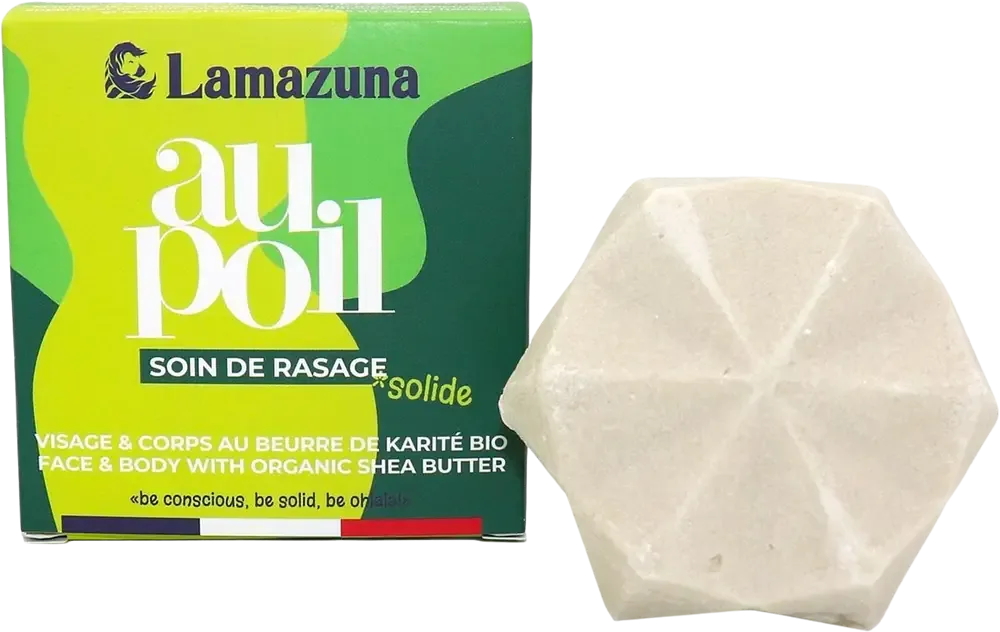 Lamazuna Au Poil Solid Shaving Bar