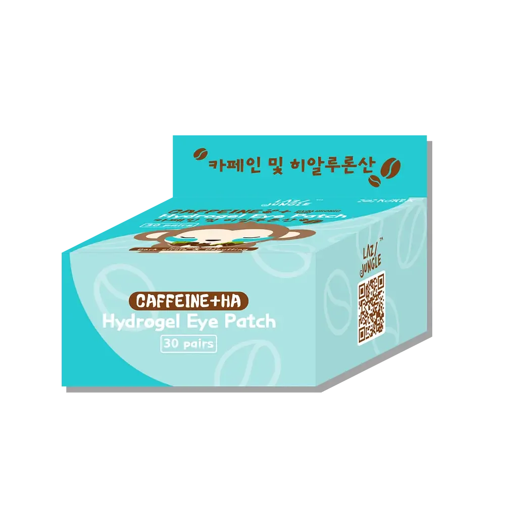 Lazy Jungle Caffeine + HA Hydrogel Eye Patch