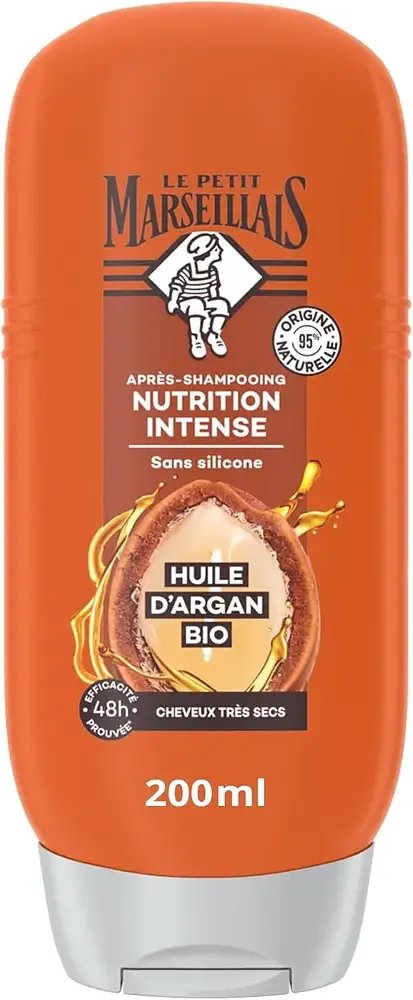 Le Petit Marseillais Après-Shampooing Nutrition Intense Huile D'Argan Bio