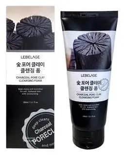 Lebelage Charcoal Pore Clay Cleansing Foam