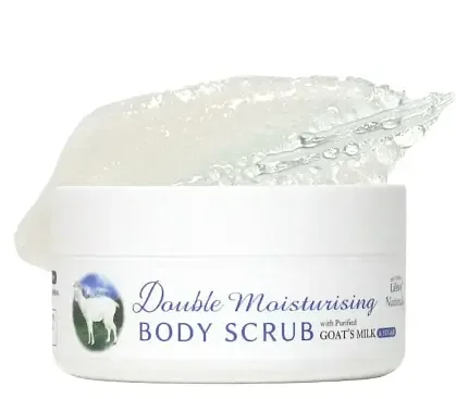 Leivy Naturally Double Moisturising Body Scrub With Goat's Milk