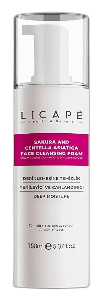 Licape Sakura And Centella Asiatica Face Cleansing Foam