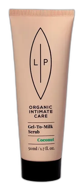 Lip Intimate Care Gel-To-Milk Scrub Coconut