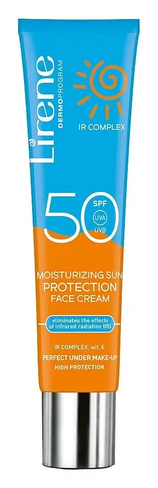 Lirene Moisturizing Sun Protection Face Cream SPF50