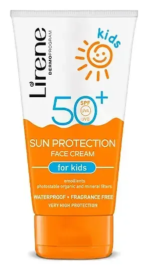 Lirene Sun Protection Face Cream For Kids SPF 50+