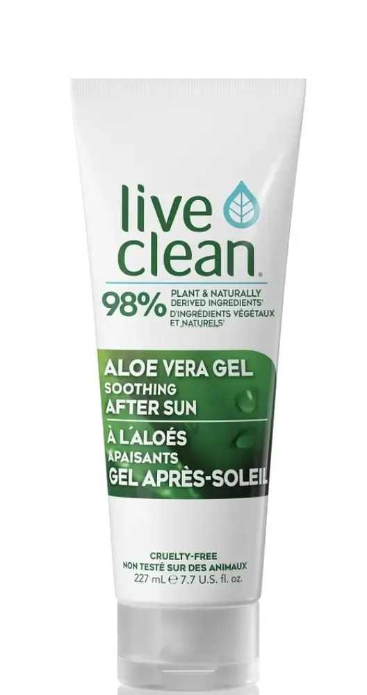 Live Clean Aloe Vera Gel Soothing After Sun Gel