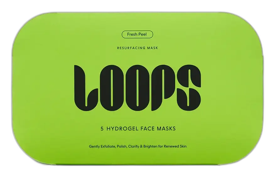 Loops Fresh Peel Resurfacing Hydrogel Face Mask