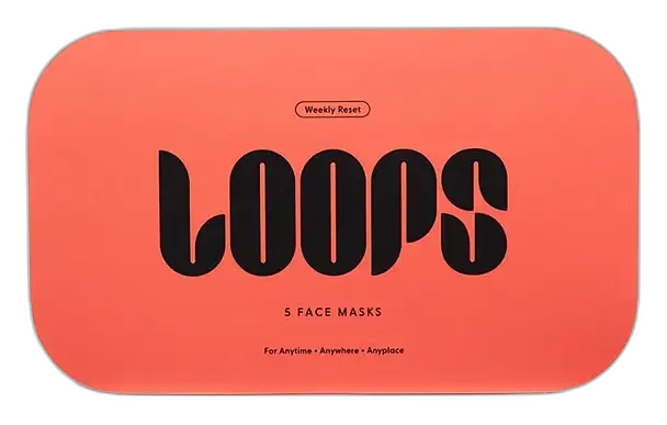 Loops Weekly Reset Rejuvenating Hydrogel Face Mask