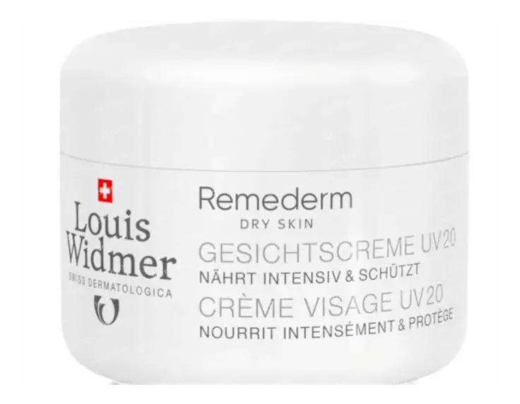 Louis Widmer Remederm Face Cream UV 20 Very Dry Skin
