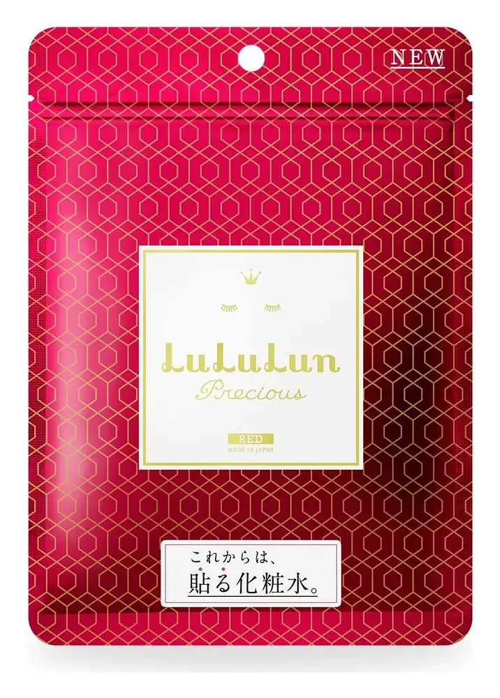 Lululun Precious Sheet Mask Moist (Red)