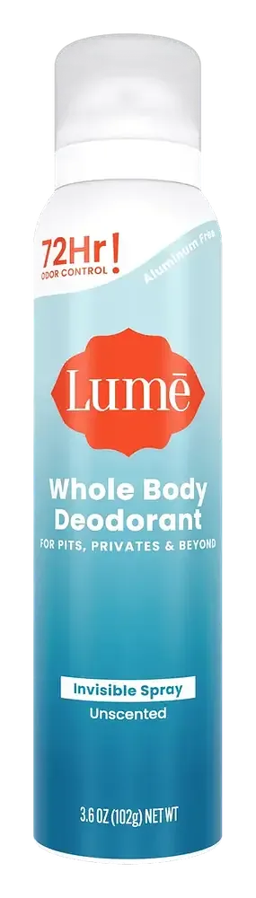 Lume Invisible Spray Deodorant
