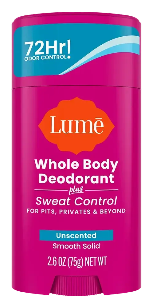 Lume Solid Stick Deodorant + Sweat Control