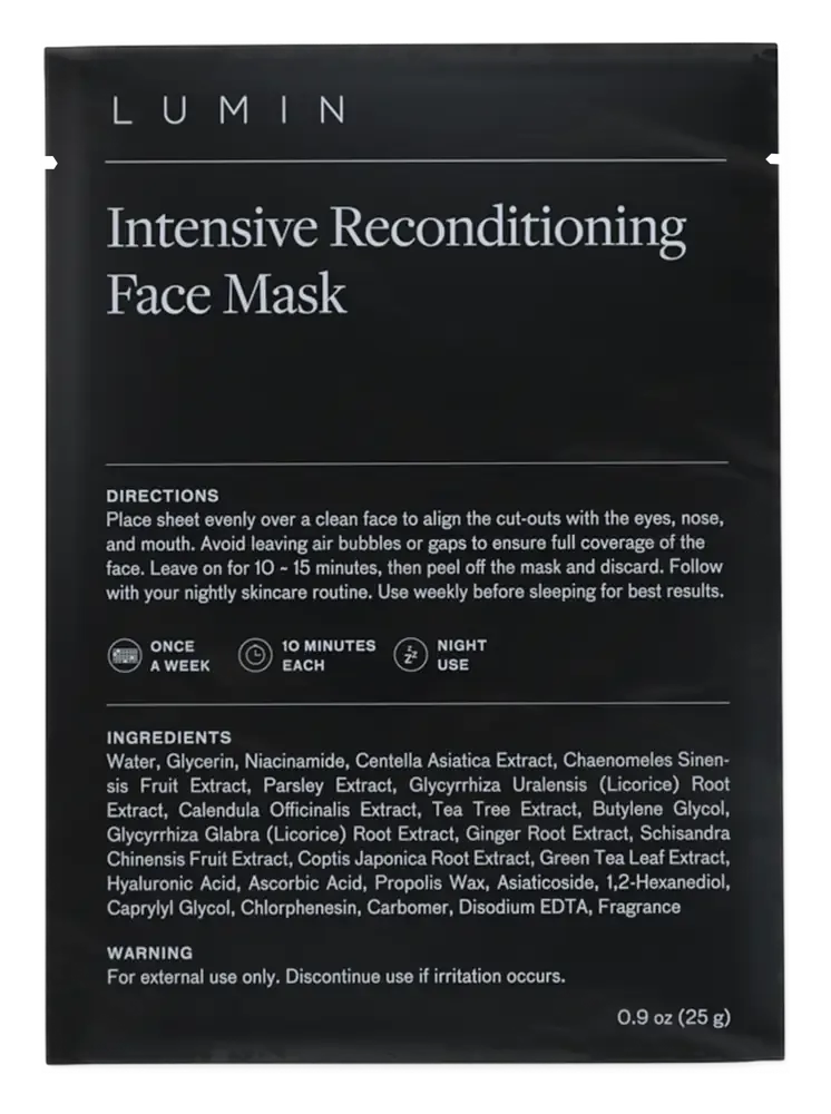 Lumin Intensive Reconditioning Face Mask