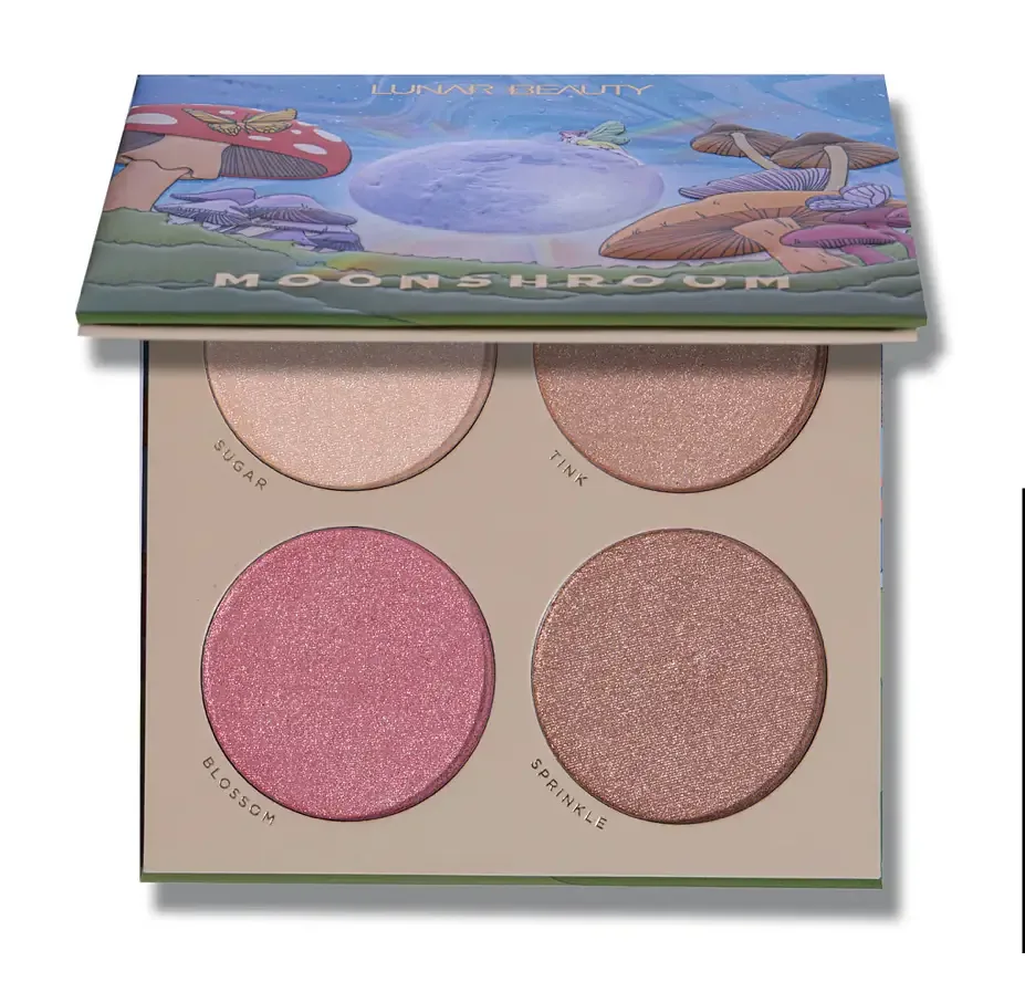 Lunar Beauty Moonshroom Highlighter Palette