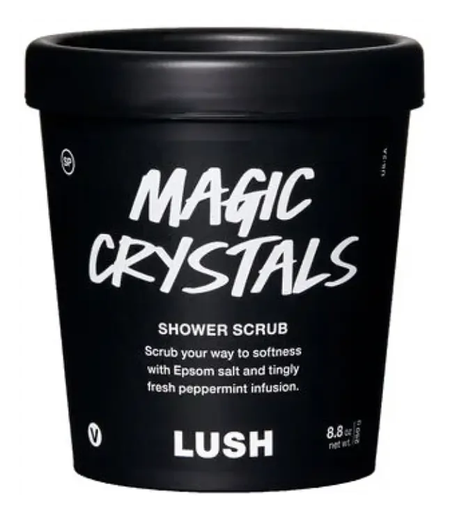 LUSH Magic Crystals Body Scrub