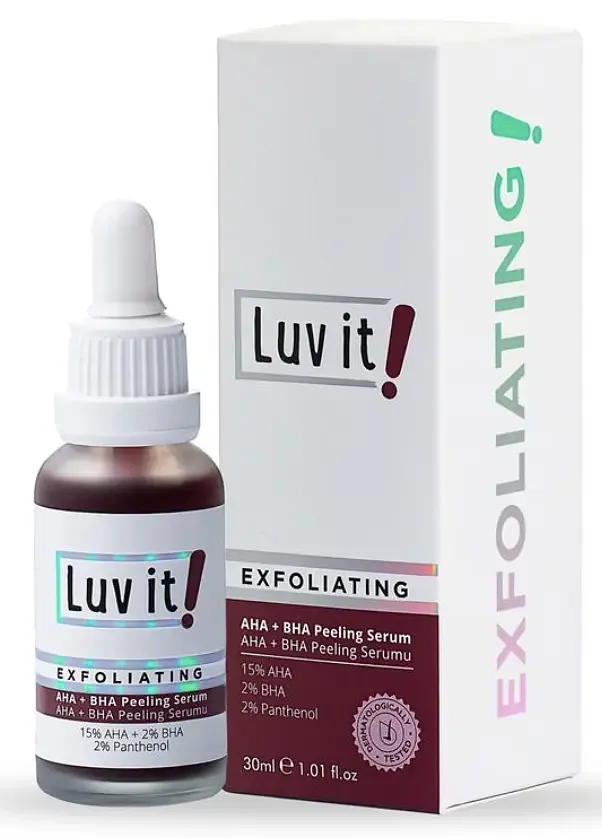 Luv it! AHA + BHA Peeling Serum
