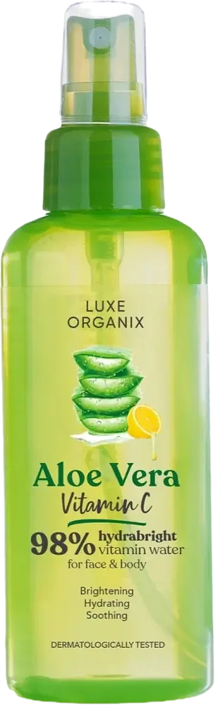 Luxe Organix 98% Aloe Vera Vitamin C Hydrabright Water