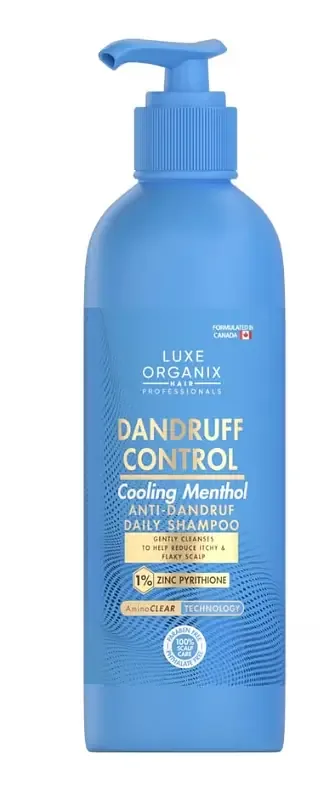Luxe Organix Dandruff Control Cooling Menthol Shampoo
