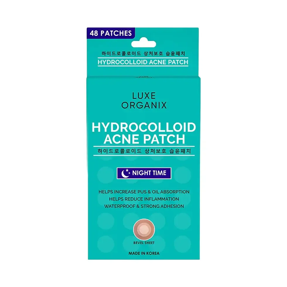 Luxe Organix Hydrocolloid Acne Patch Night