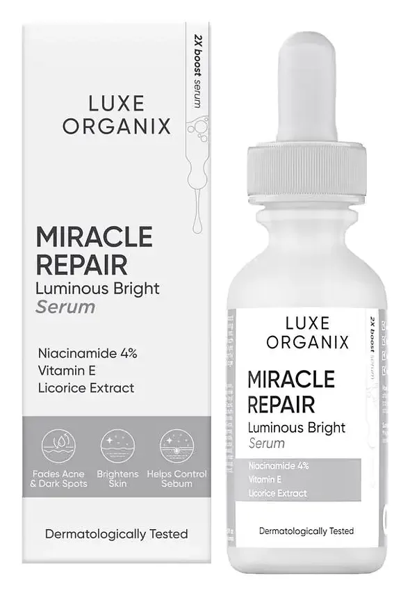 Luxe Organix Miracle Repair Luminous Bright Serum