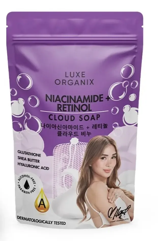 Luxe Organix Niacinamide + Retinol Cloud Soap