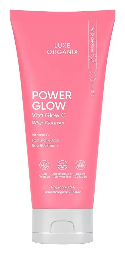 Luxe Organix Power Glow Vita Glow C Whip Cleanser