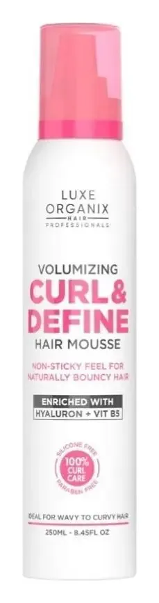 Luxe Organix Volumizing Curl & Define Hair Mousse