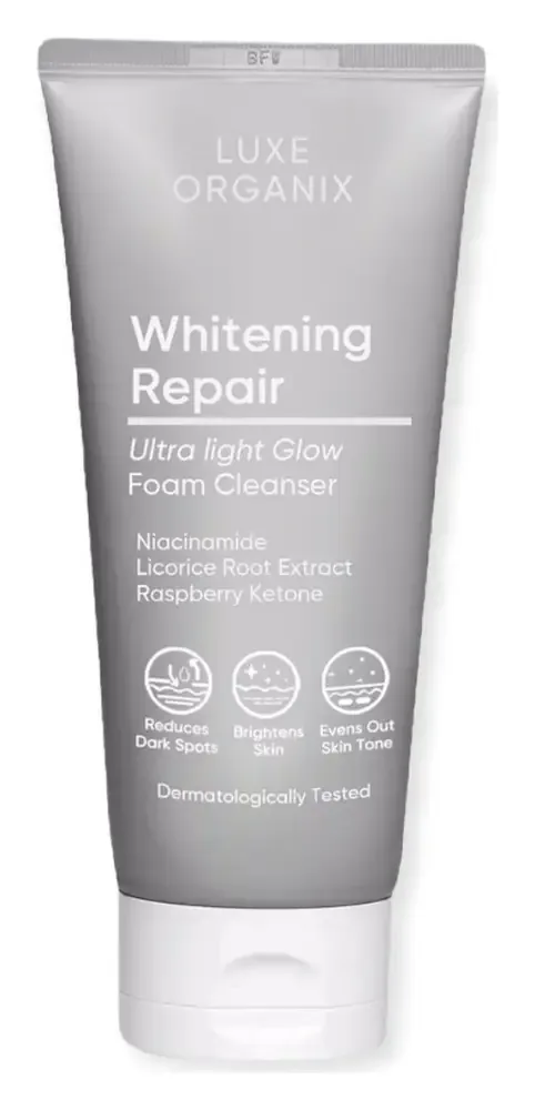 Luxe Organix Whitening Repair Foam Cleanser