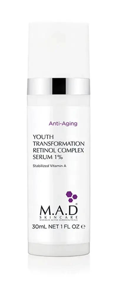 M.A.D Skincare Youth Transformation Retinol Complex Serum 1%