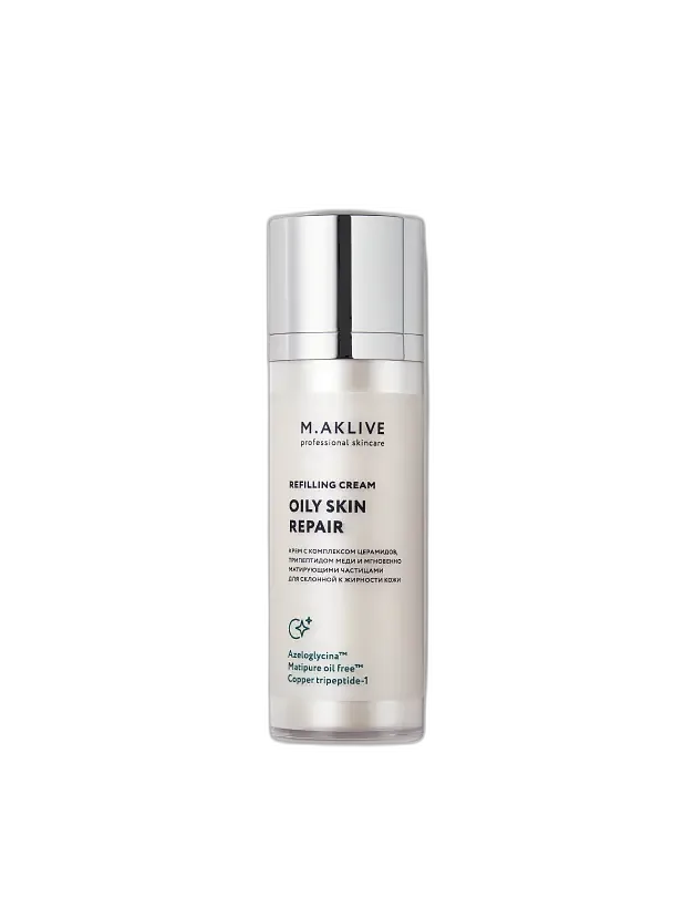 M.Aklive Oily Skin Repair Refilling Cream