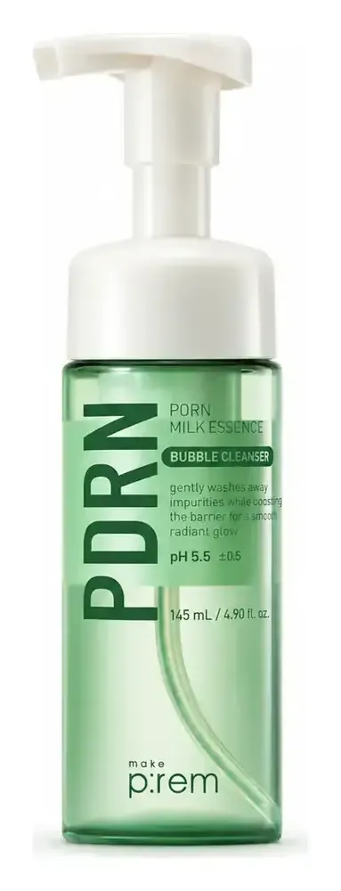 Make P:rem PDRN Milk Essence Bubble Cleanser