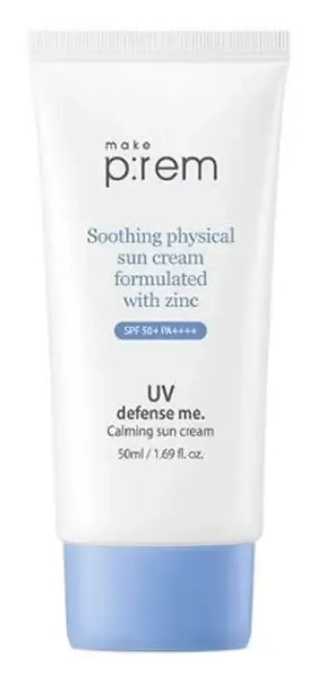 Make P:rem UV Defense Me Calming Sun Cream SPF 50+ PA++++