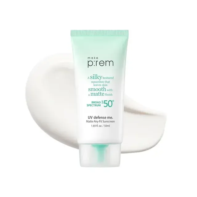Make P:rem UV Defense Me. Matte Airy-Fit Sunscreen SPF 50+