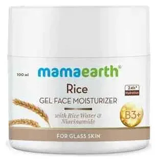 mamaearth Rice Gel Face Moisturizer With Rice Water & Niacinamide for Glass Skin
