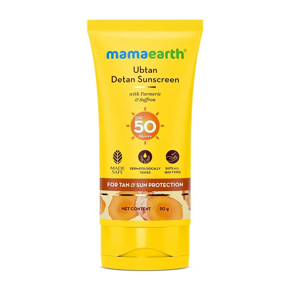 mamaearth Ubtan Detan Sunscreen SPF 50