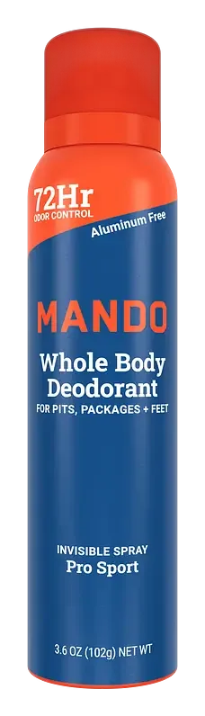 Mando Invisible Spray Deodorant