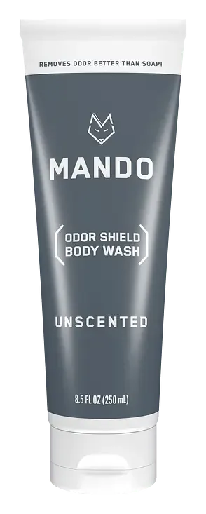 Mando Odor Shield Acidified Body Wash