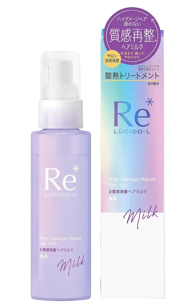 Mandom Lúcido-L Re High Damage Repair Hair Milk