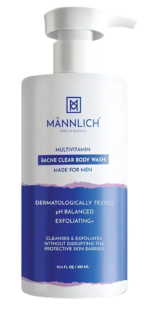 Mannlich Multivitamin Bacne Clear Body Wash