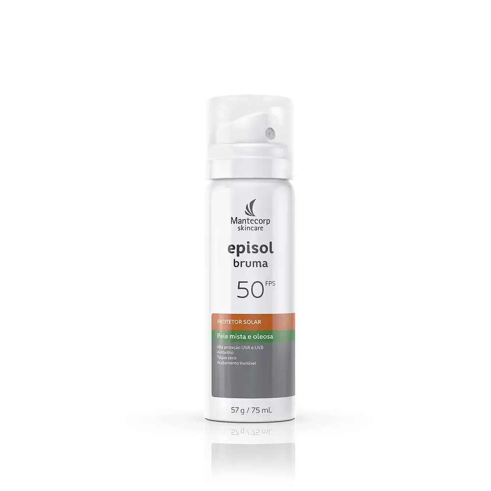 Mantecorp Episol Bruma Protetor Solar Facial Spray SPF 50