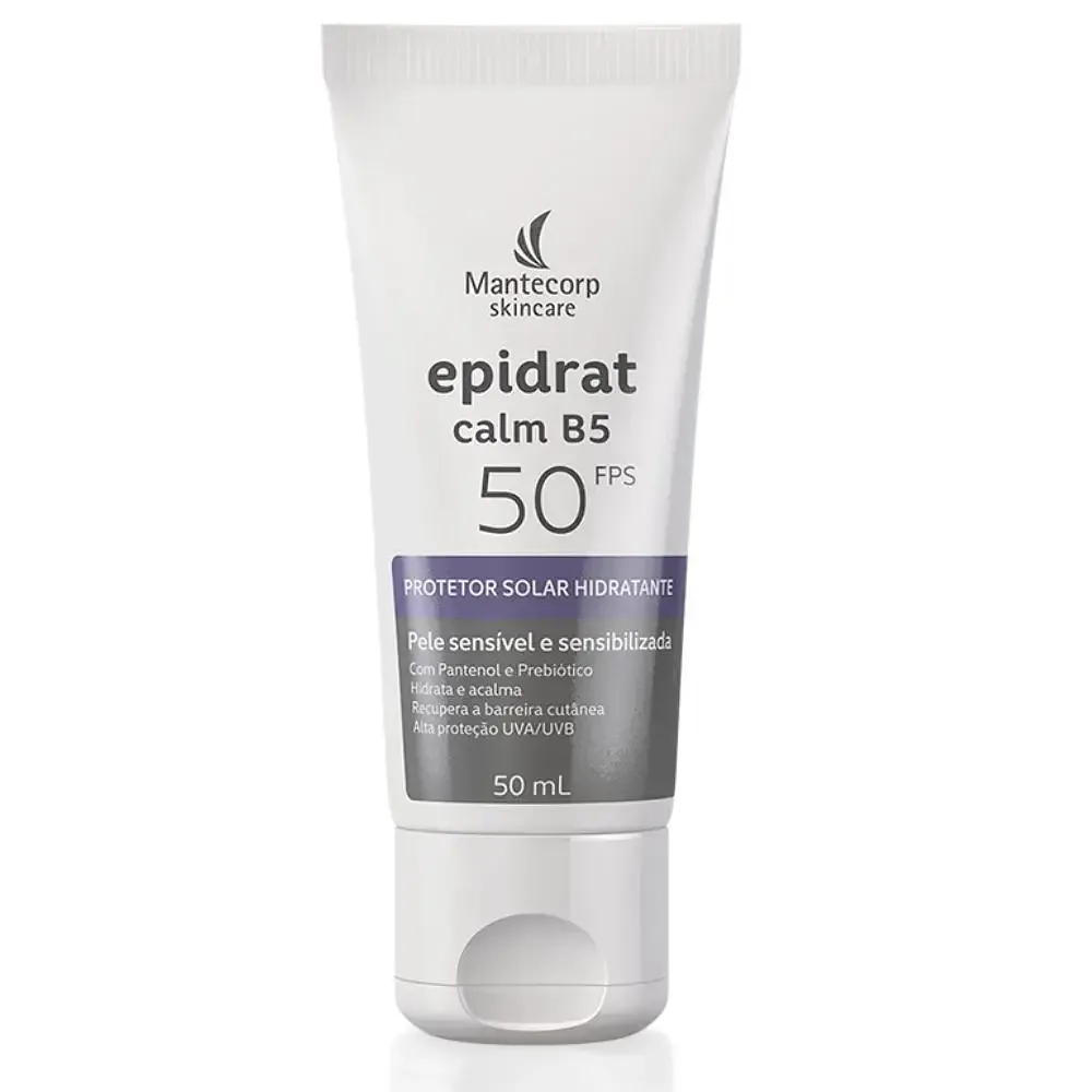 Mantecorp Protetor Solar Facial Epidrat Calm B5 FPS 50