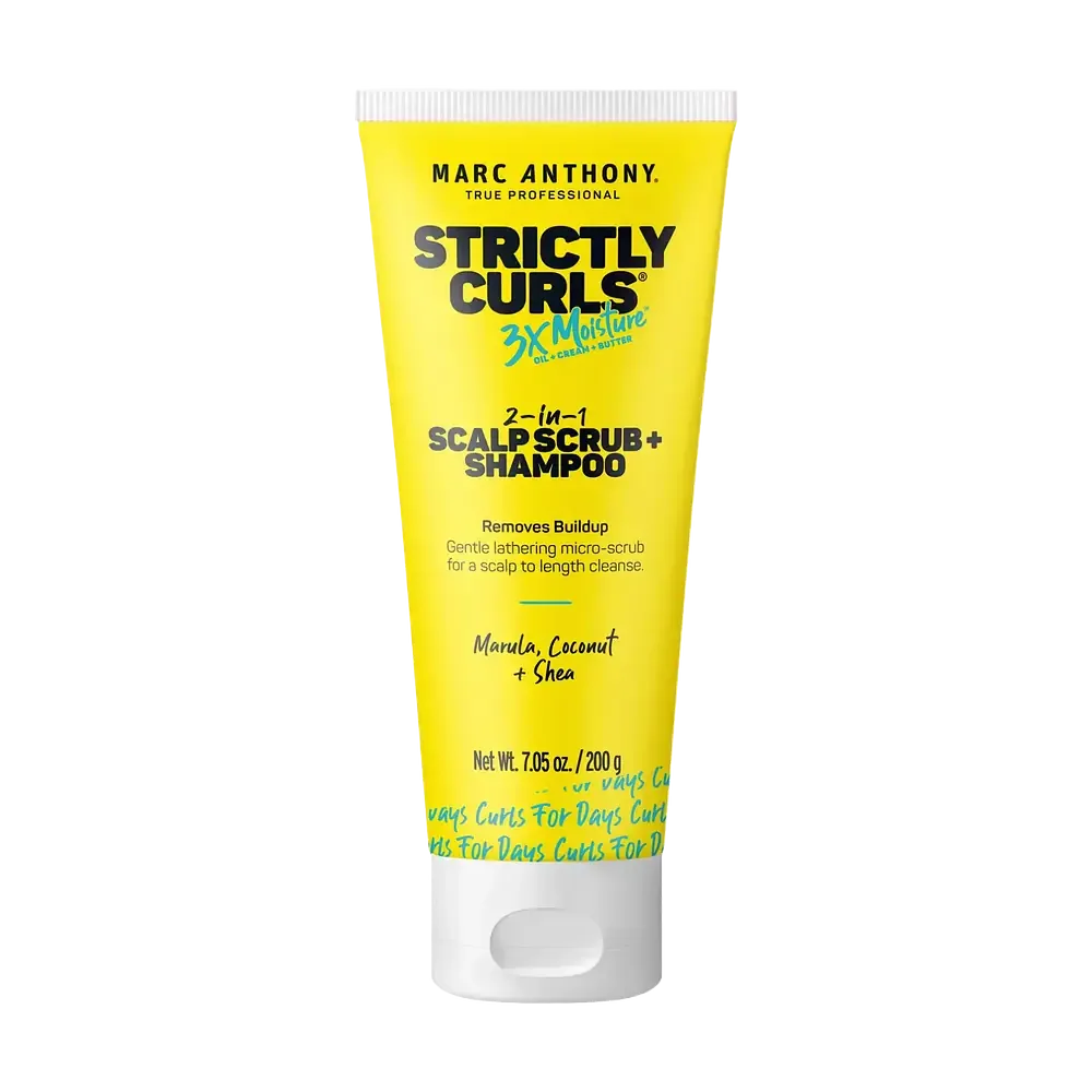 Marc Anthony Strictly Curls 3X Moisture 2-in-1 Scalp Scrub + Shampoo