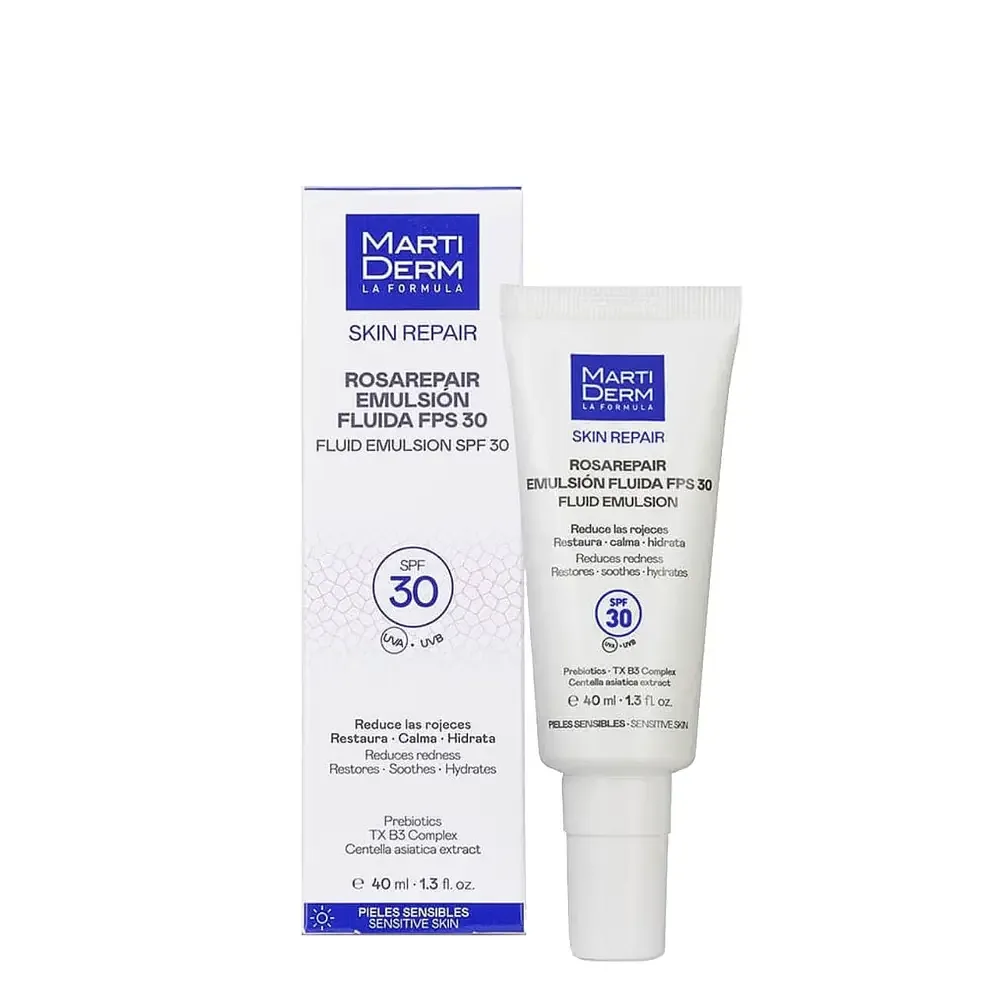 MartiDerm Rosarepair Emulsión Fluida FPS 30