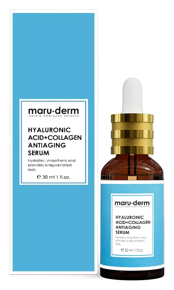 maru.derm Hyaluronic Acid + Collagen Anti-Aging Serum