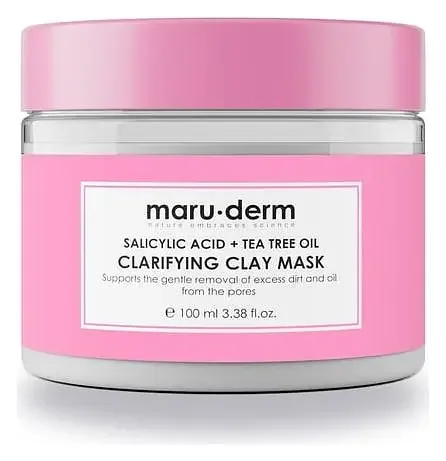 maru.derm Salicylic Acid + Tea Tree Oil Clarifying Clay Mask