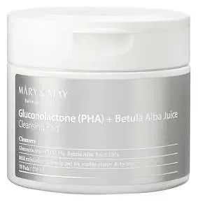 Mary & May Gluconolactone (PHA) + Betula Alba Juice Cleansing Pad