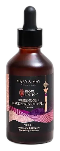 Mary & May Seoul Edition Idebenone + Blackberry Complex Serum